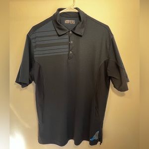 Nike Golf FitDry Blue Polo Shirt Mens Medium